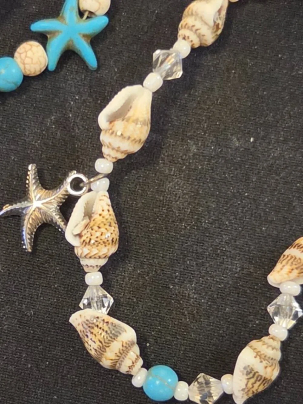 Lot of 4 ANKLET / Ankle Bracelets W/Extenders Sea turtles Shells NWOT !!Sexy!